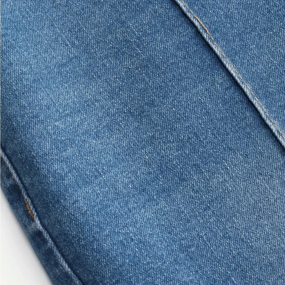 Cider Denim Washed High Waist Flared Jeans - Picture 6 of 8